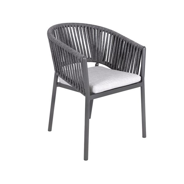 SILLA DE COMEDOR BAIKAL GRIS